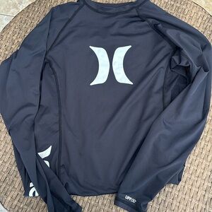 Hurley long sleeve rash guard. Swimsuit cover up.